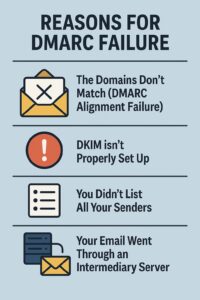 Reason Behind DMARC Failure-TurtleWords